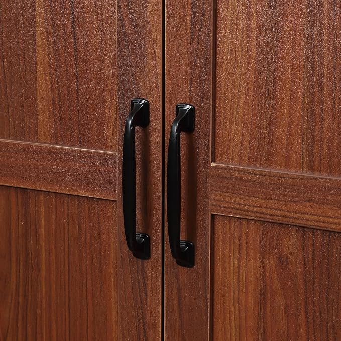 HOMCOM 63" 2-Door Kitchen Pantry, Freestanding Storage Cabinet - Image 9