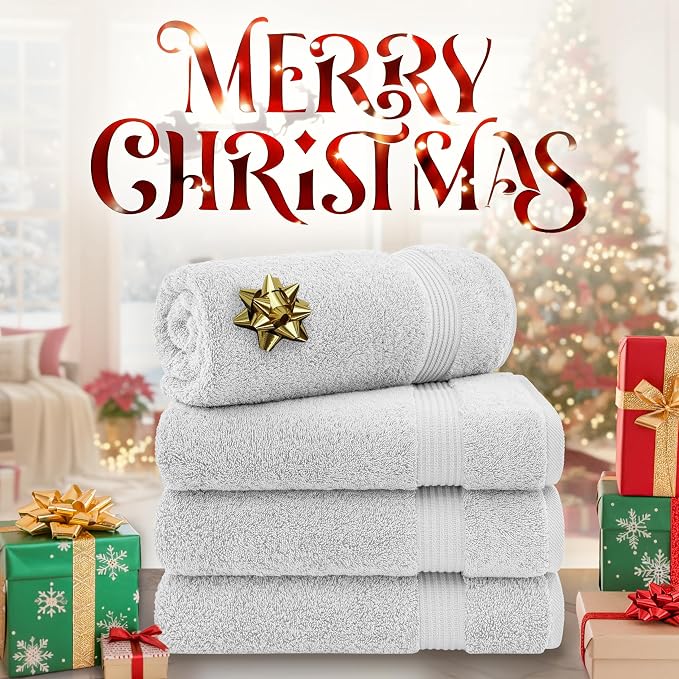 Cotton Paradise 4 Piece Turkish Bath Towels - Image 2