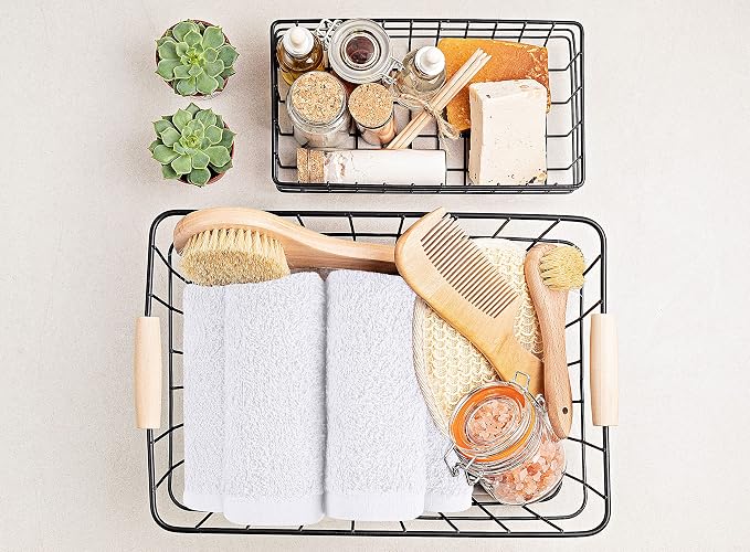 Utopia Towels 24 Pack Cotton Washcloths Set, 100% Ring Spun Cotton, Highly - Image 8