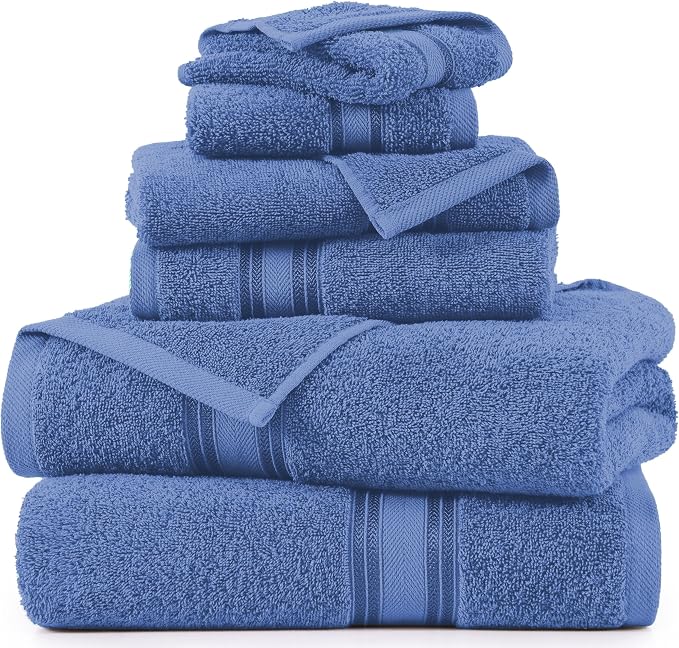 LANE LINEN Luxury Bath Towels Set - Image 2