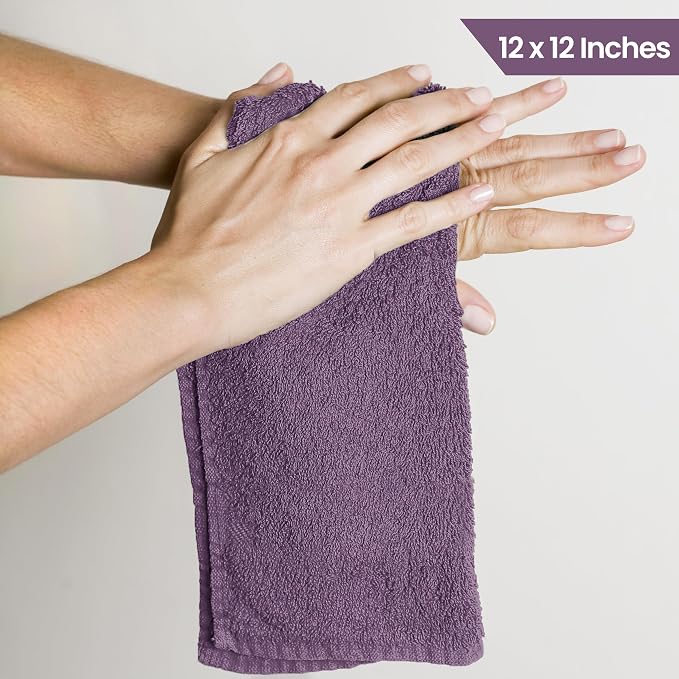 Utopia Towels 24 Pack Cotton Washcloths Set, 100% Ring Spun Cotton, Highly - Image 2