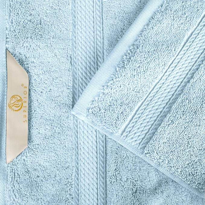 Superior Egyptian Cotton Pile Bath Sheet Set of 2, Ultra Soft Luxury Towels - Image 7
