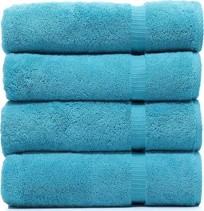 Luxury Hotel & Spa Collection Highly Absorbent, Quick Dry 100% Turkish Cotton by BareCotton