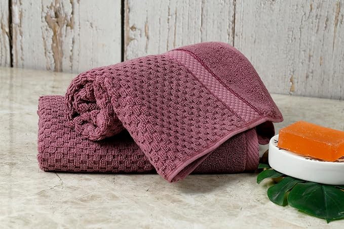 Ample Decor 100% Cotton Hand Towel - Image 2