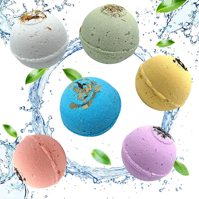Handmade in USA Organic Bath Bombs Gift Set - Image 5