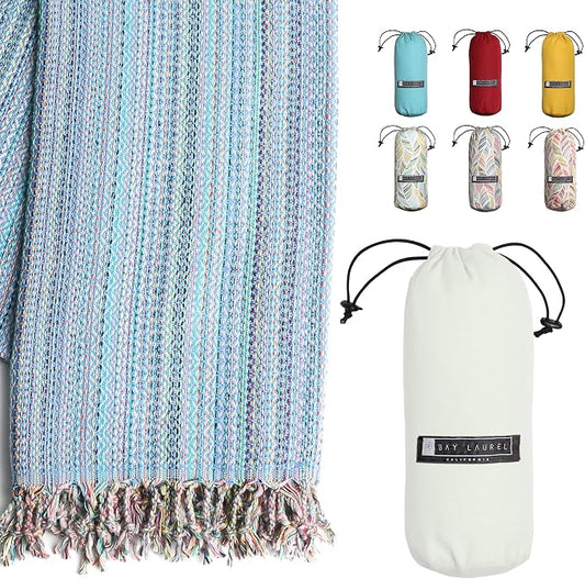 BAY LAUREL Turkish Beach Towel by BayLaurel