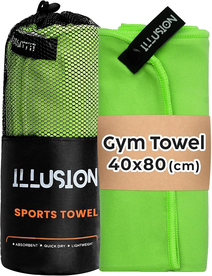 illusion Small Microfiber Gym Towels by Unknown
