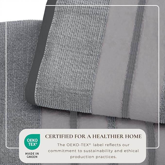 Great Bay Home Decorative Bath Towel Set - Image 2