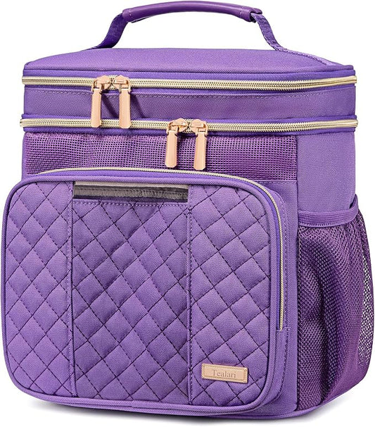 Large Toiletry Bag for Women Men, Bathroom Bag, Water Resistant Shower Bag by Tealari