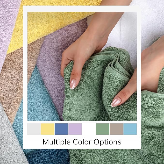 TEXTILOM Bath Towel Set – Hotel and Spa Quality & Soft & Absorbent & Quick Dry - Image 6