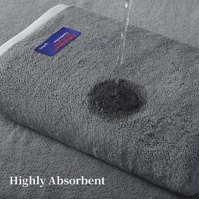 REDKISS 2 Pack 100% Cotton Bath Towels - Image 5