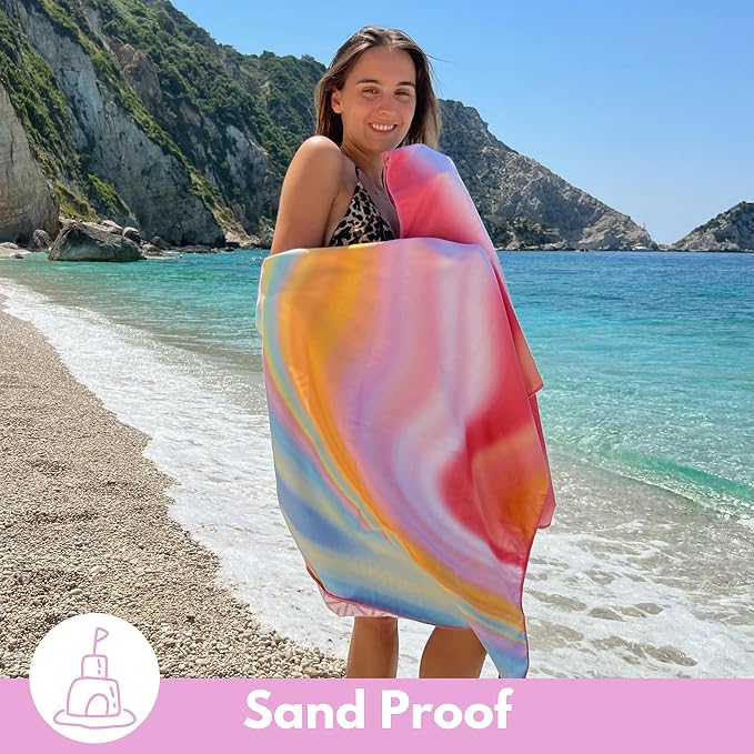 ECCOSOPHY Microfiber Beach Towel - Image 5