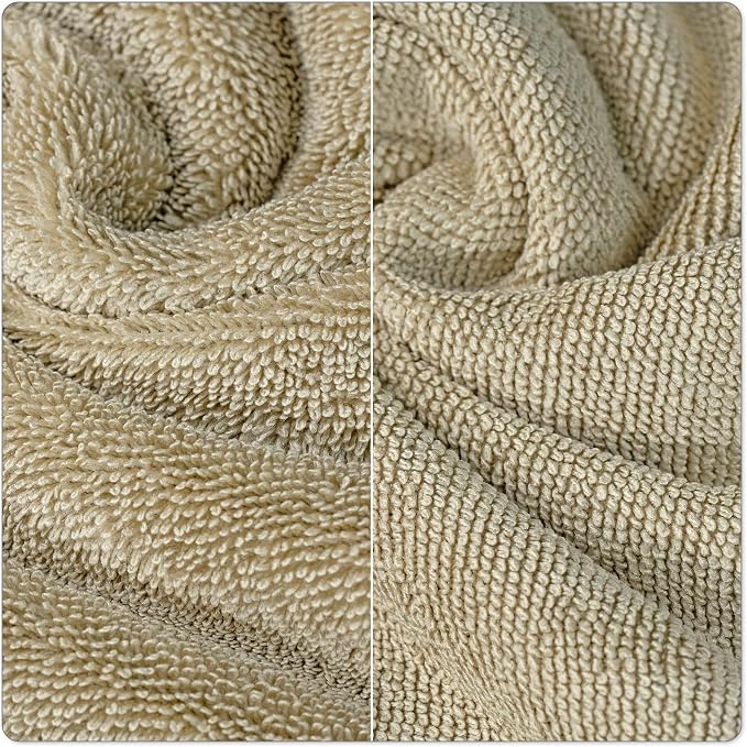 POLYTE Ring Spun Microfiber Oversize Quick Dry Lint Free Bath Towel, 60 x 30 in - Image 2