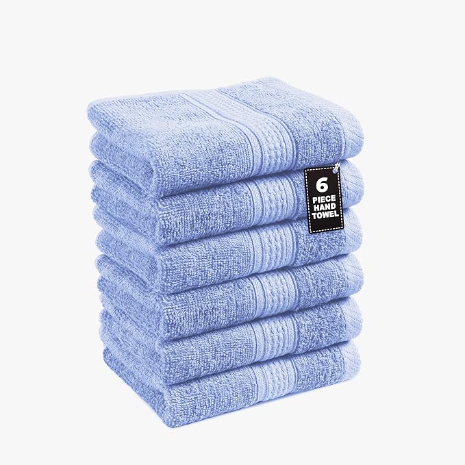 LANE LINEN 6 Pack Hand Towels by LaneLinen