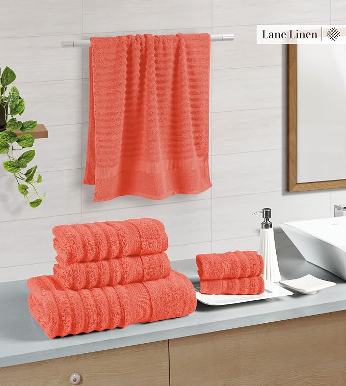 LANE LINEN Bathroom Towels Set - Image 2