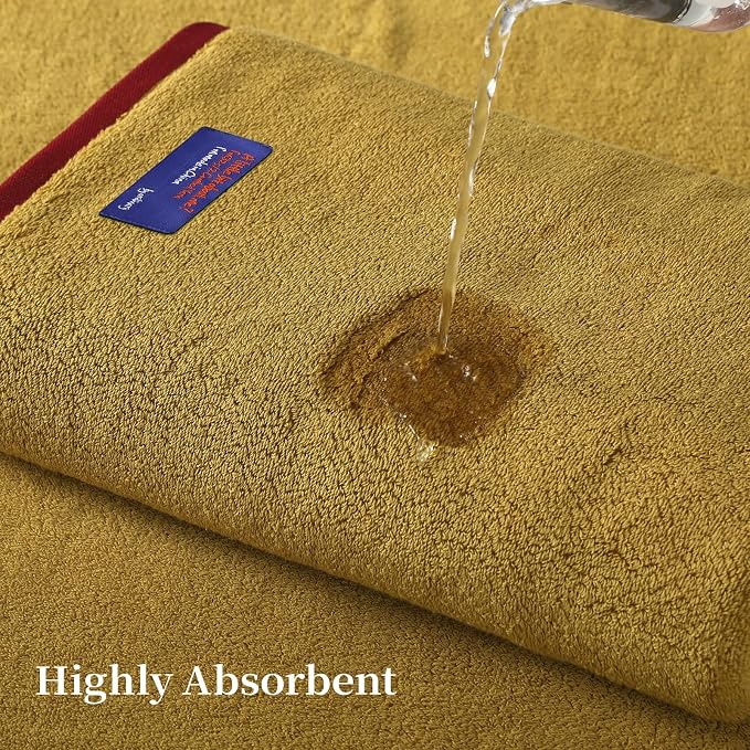 REDKISS 6 Pack Cotton Towel Set - Image 5