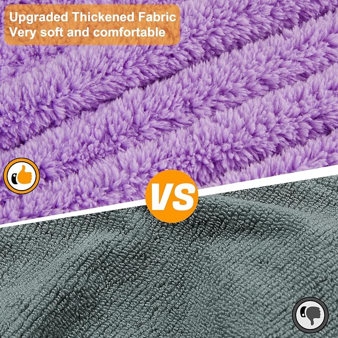 Bienbee Dog Bathrobe, Quick Drying Super Absorbent Dog Robes - Image 3
