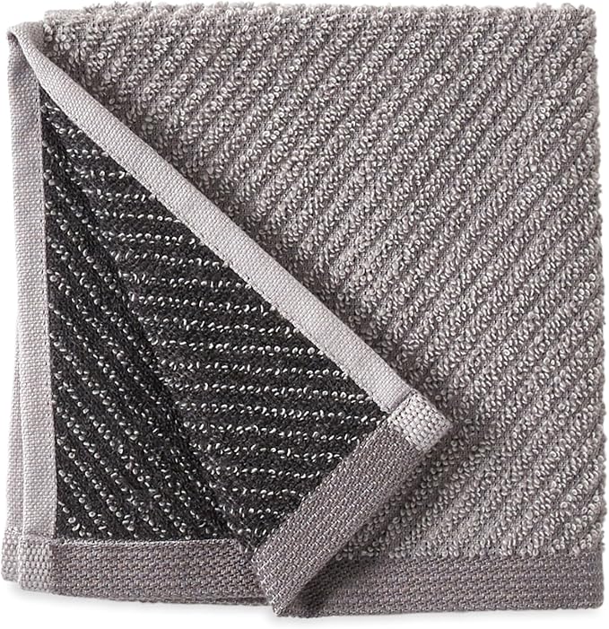 Wellbe 6-Piece Washcloth Set, Quick Dry, 13” x 13” - Image 7