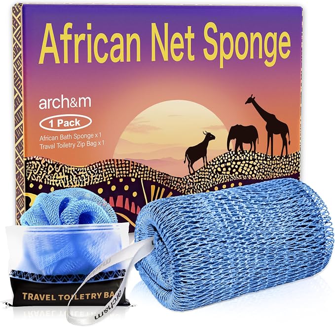 African Net Sponge Authentic Exfoliating by ARCHM