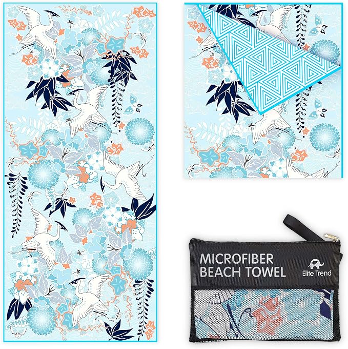 Quick Dry Towel Extra Large 78x35 Inch by EliteTrend%C2%AE