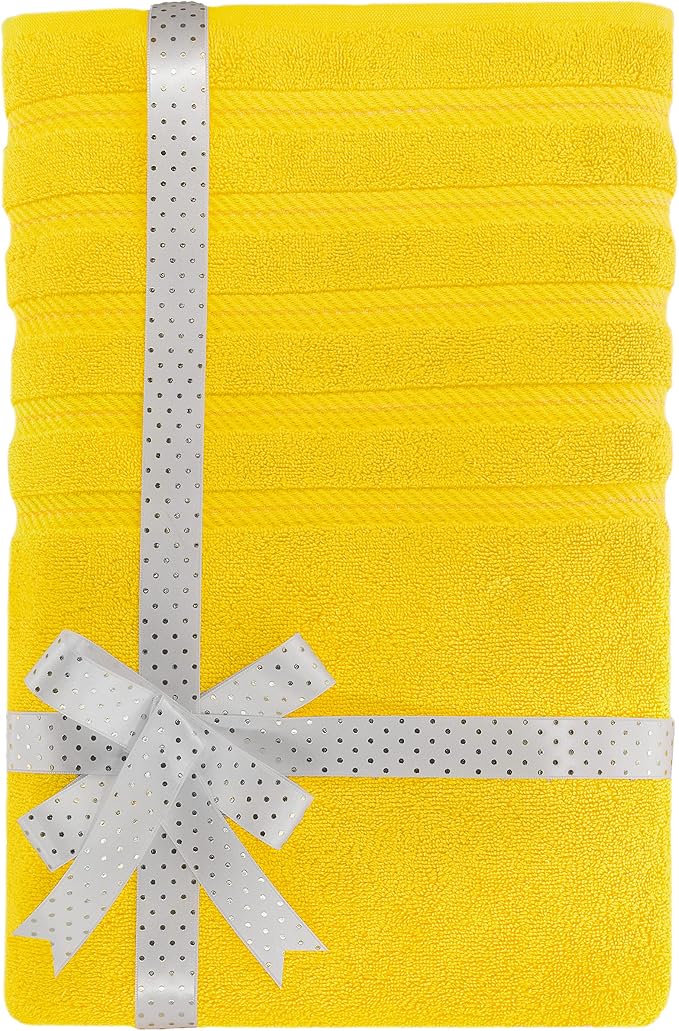 American Soft Linen 35x70 Jumbo Large Bath Towels, 600 GSM 100% Cotton Turkish - Image 4