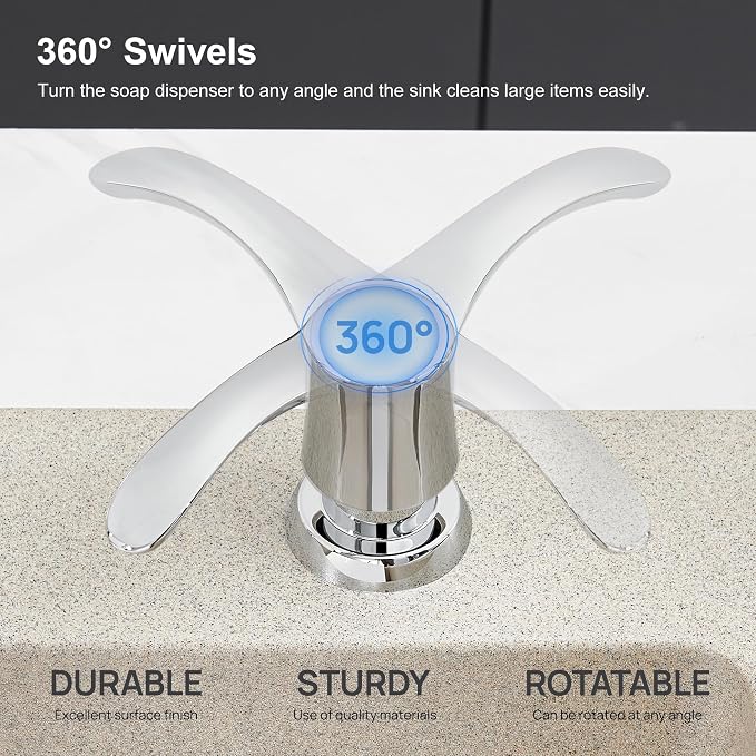 GAGALIFE Kitchen Sink Soap Dispenser - Image 7