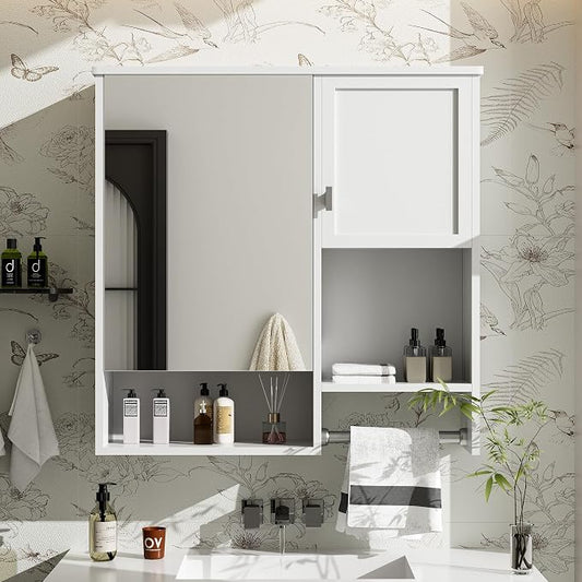 29'' x 28'' Modern Wall Mounted Bathroom Medicine Cabinet, Bathroom Wall by THINK30