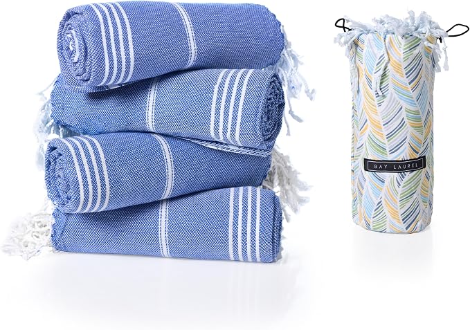BAY LAUREL Turkish Beach Towel - Image 2