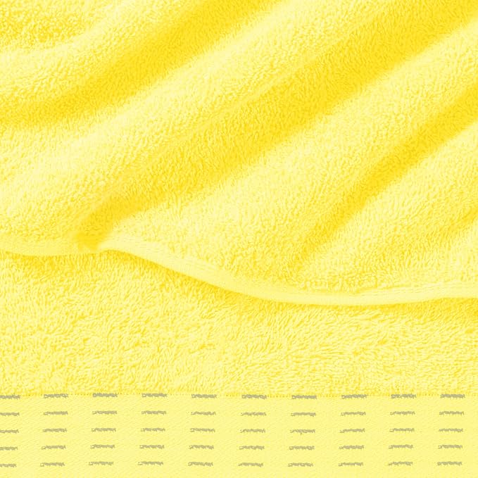 Cotton 2 Pack Oversized Bath Towel Set 28x55 inches, Large Bath Towels - Image 2
