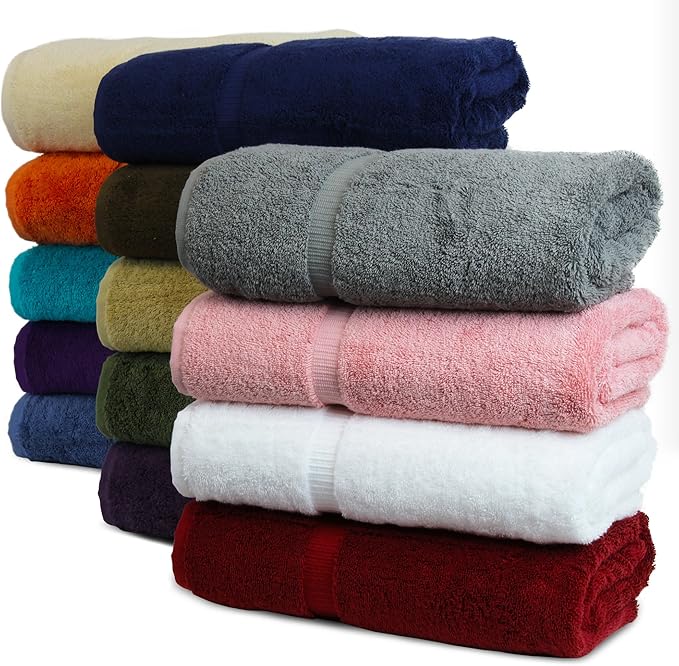 Luxury Hotel & Spa Quality, Quick Dry 100% Turkish Cotton 700 GSM, Eco Friendly by BareCotton