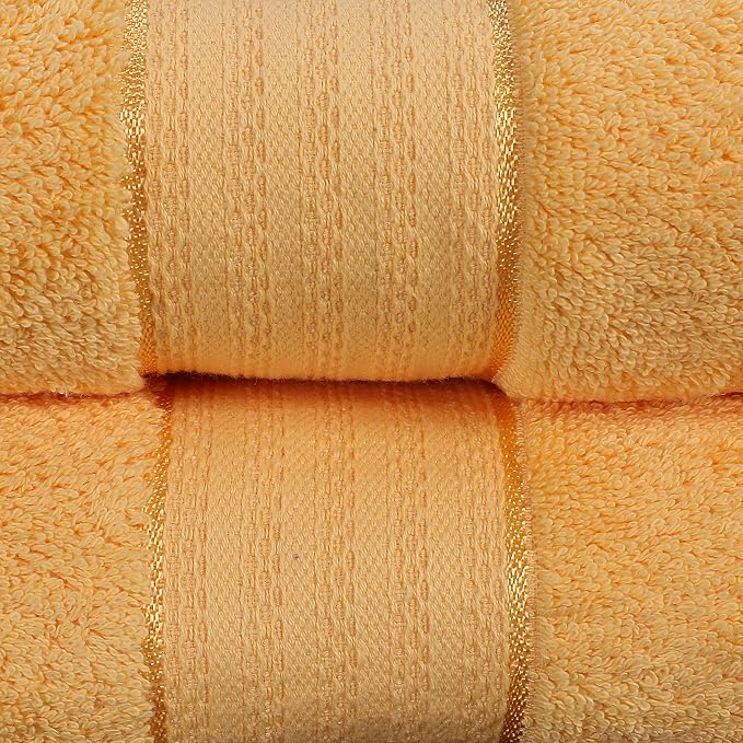 GLAMBURG 700 GSM Premium Cotton 2-Pack Oversized Extra Large Bath Sheet Set - Image 3