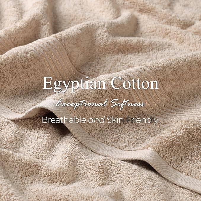 Superior Egyptian Cotton 8-Piece Hand Towel Set, Towel Basics - Image 7