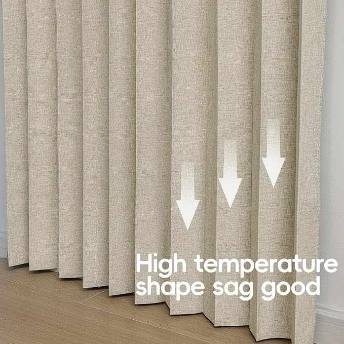 100% Blackout Fabric Folding Door Curtain - Image 6