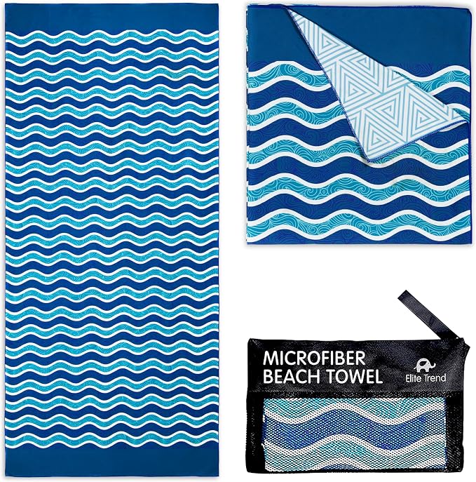 Elite Trend Quick Dry Towel Large 63x31 Inch by EliteTrend%C2%AE