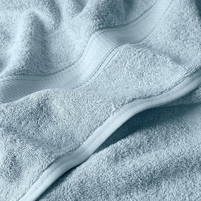 Superior Egyptian Cotton Pile 6 Piece Towel Set, Includes 2 Bath, 2 Hand - Image 4