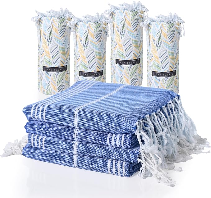 BAY LAUREL Turkish Beach Towel by BayLaurel