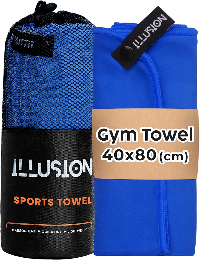 illusion Small Microfiber Gym Towels by Unknown