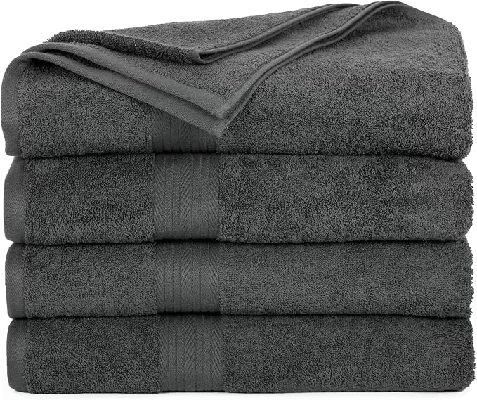 Ample Decor 100% Cotton Bath Towels - Image 3
