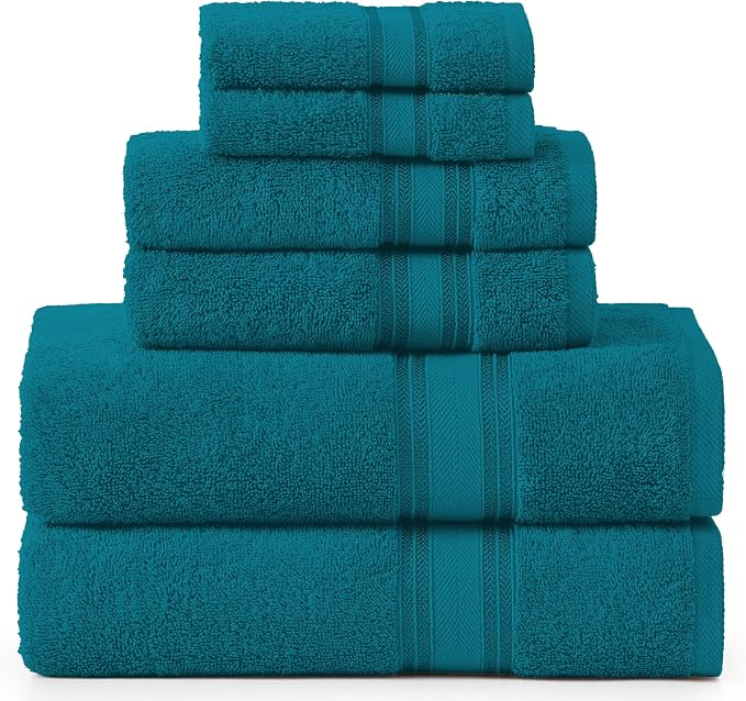 LANE LINEN Luxury 6-Piece Bath Towel Set by LaneLinen