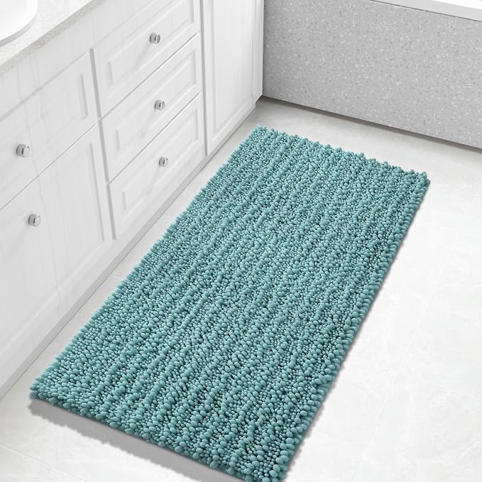 Yimobra Long Bathroom Rugs Non Slip Washable 44x24 Inch by Yimobra