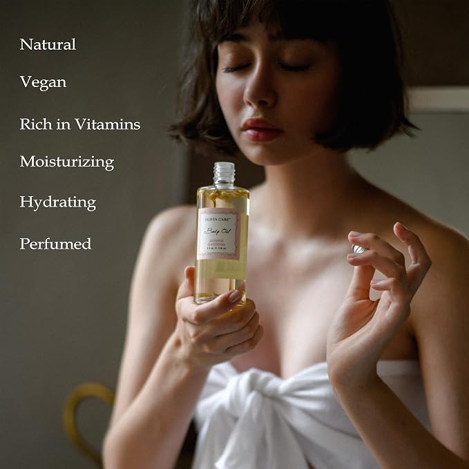Olivia Care Body Oil Eucalyptus Mint Vegan & Natural | Hydrating & Moisturizing - Image 6