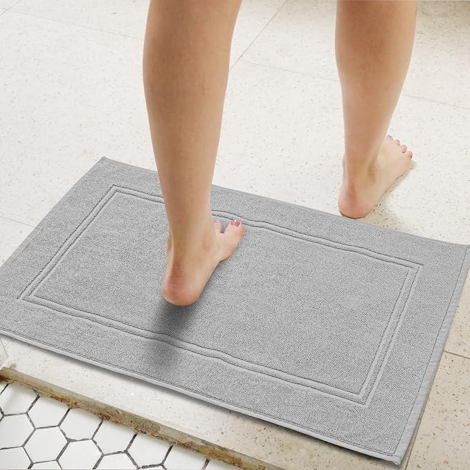Tens Towels Pack of 2 Bath Mats 100% Cotton, 20 x 32 Inches, Super Absorbent - Image 5