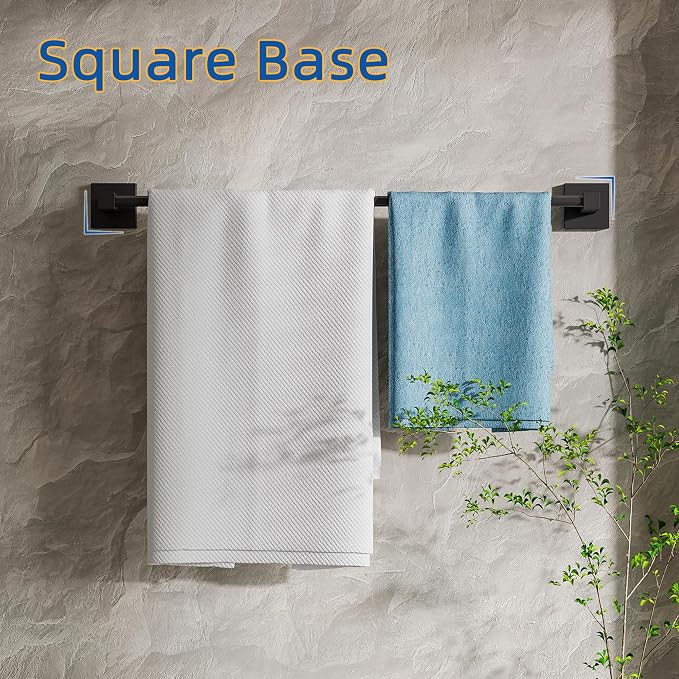 RUACQ Towel Bar 24 inch, Towel Racks - Image 3