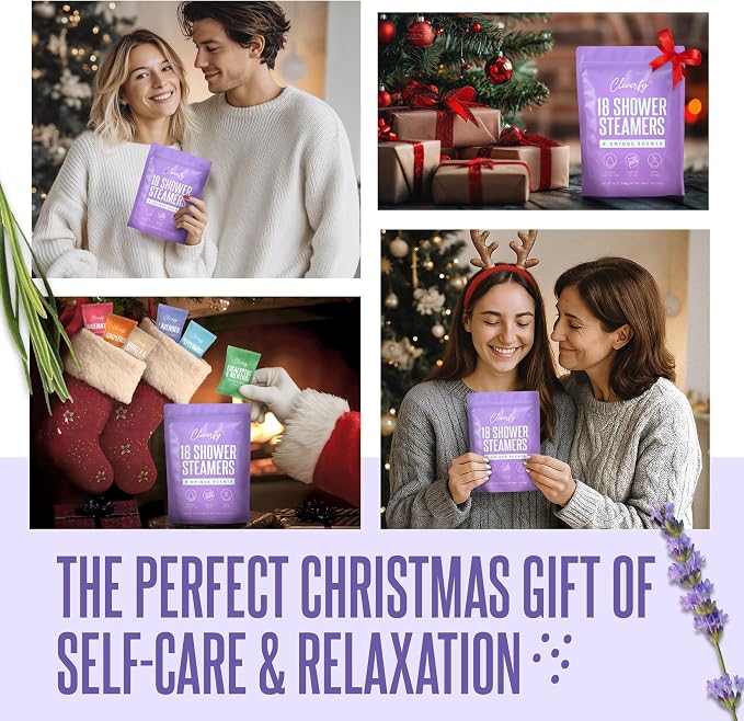 Cleverfy Shower Steamers Aromatherapy – Stocking Stuffers - Image 2