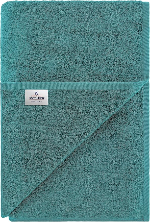 American Soft Linen Oversized Bath Sheet 40x80 Extra Large - Image 6