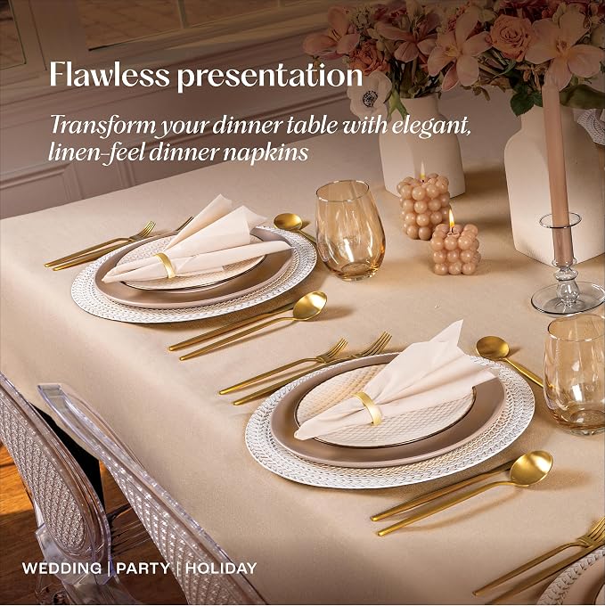 Disposable Linen-Feel Guest HandTowels - Image 4