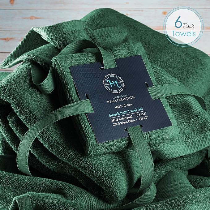 Hearth & Harbor Bath Towels for Bathroom - Image 4