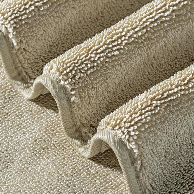 POLYTE Ring Spun Microfiber Oversize Quick Dry Lint Free Bath Towel, 60 x 30 in - Image 3