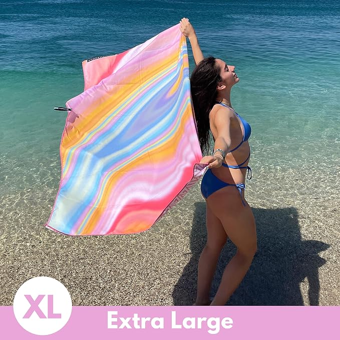 ECCOSOPHY Microfiber Beach Towel - Image 2