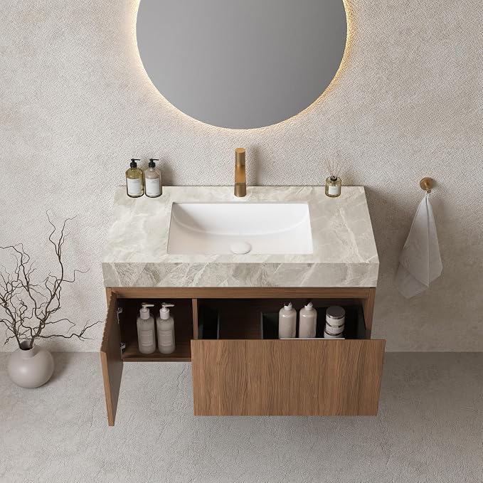 Ambrovina 36" Floating Bathroom Vanity - Image 5
